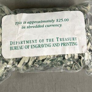 Collector find USA shredder currency